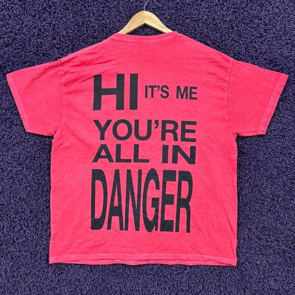 CharliXCX Spring Breakers Lyric brat Oversized EDM T-Shirt L - Picture 1 of 4
